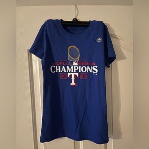 Texas Rangers World Series shirt